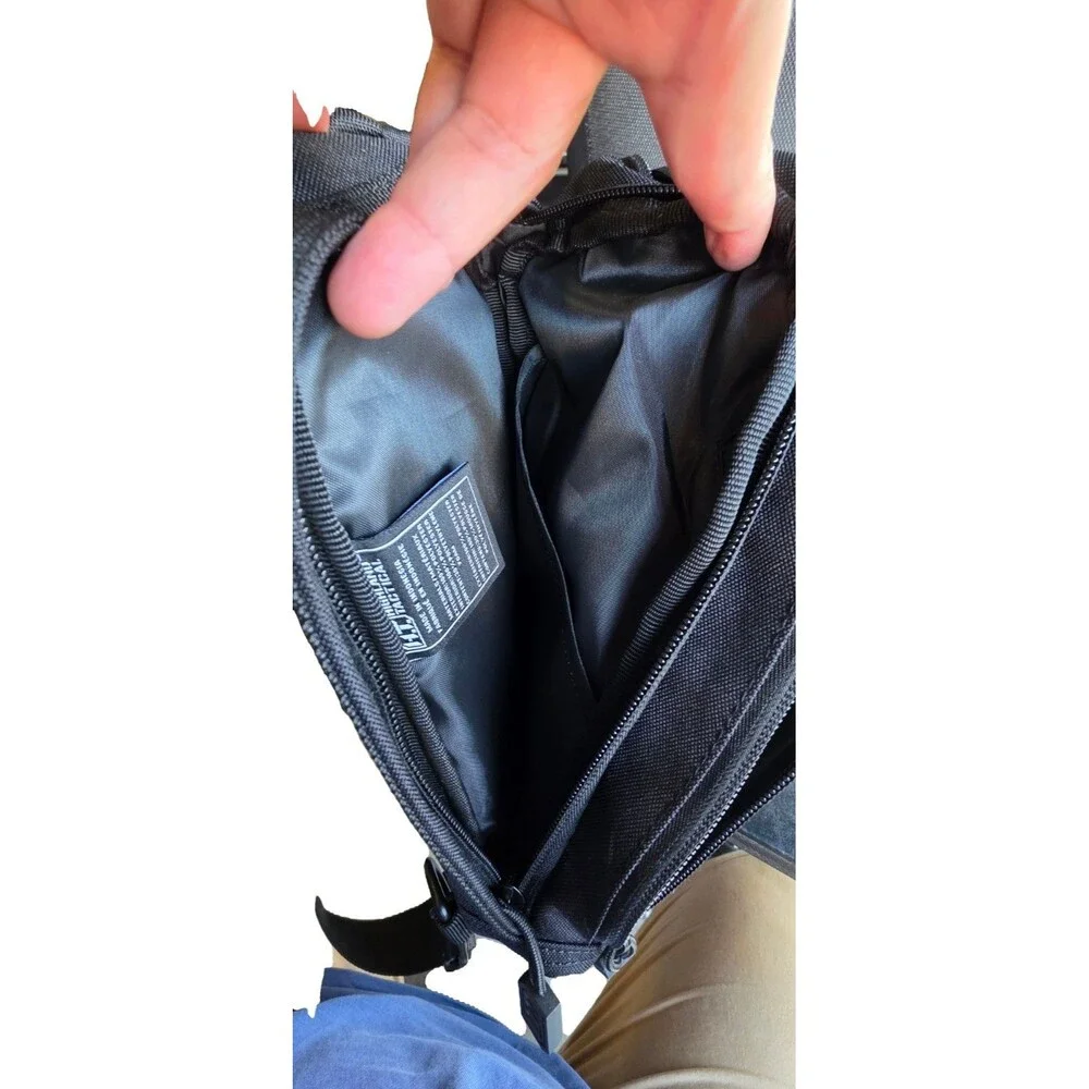 Highland Tactical Sling Bag Crossbody Backpack MOLLE Style Shoulder Bag Utility